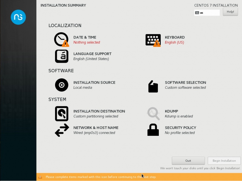 Figure 1: A familiar face for the installation should make Nethserver a cinch to get up and running